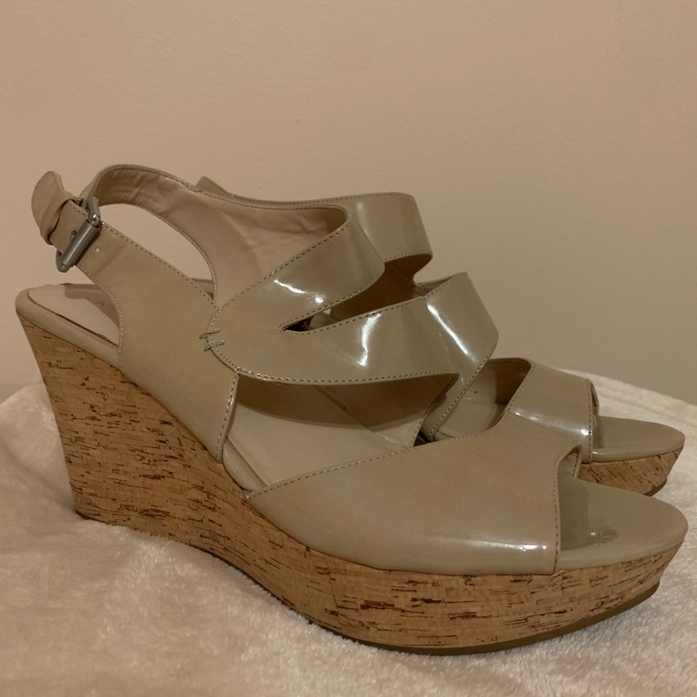 Nine West- Cork Wedges!